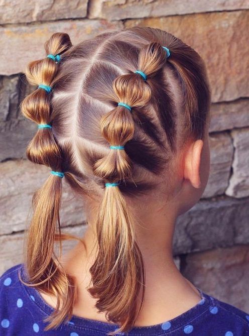 Bubble braids / Fuente: Pinterest