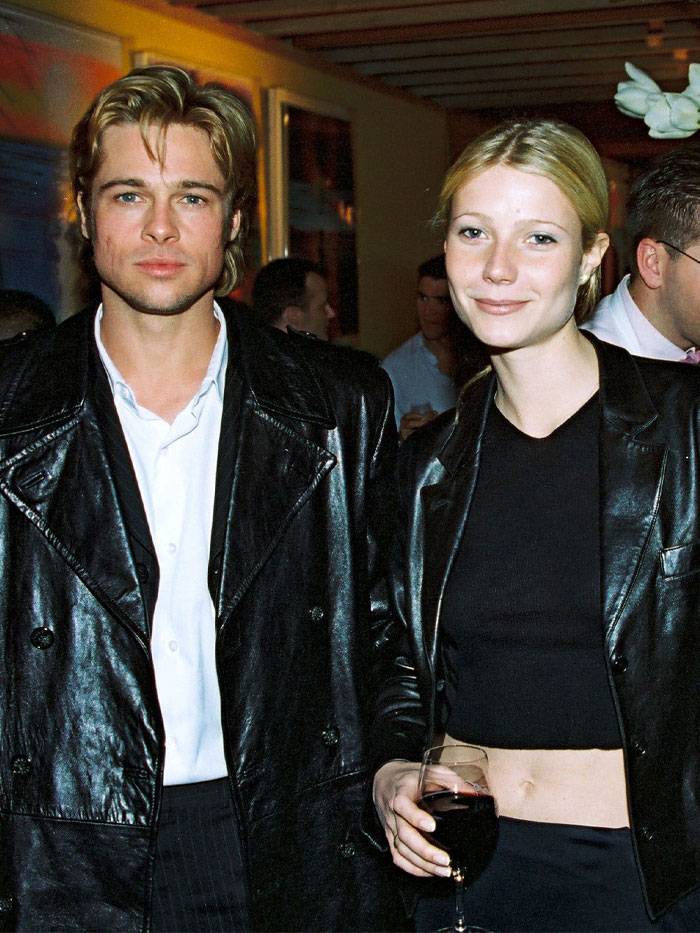 Gwenyth Paltrow con looks de cuero