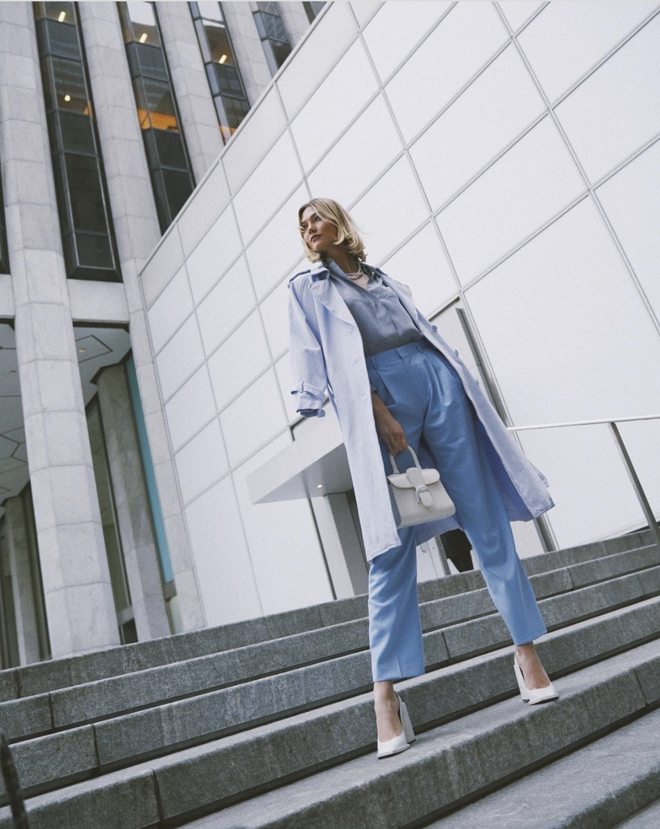Karlie Kloss tendencia monocolor