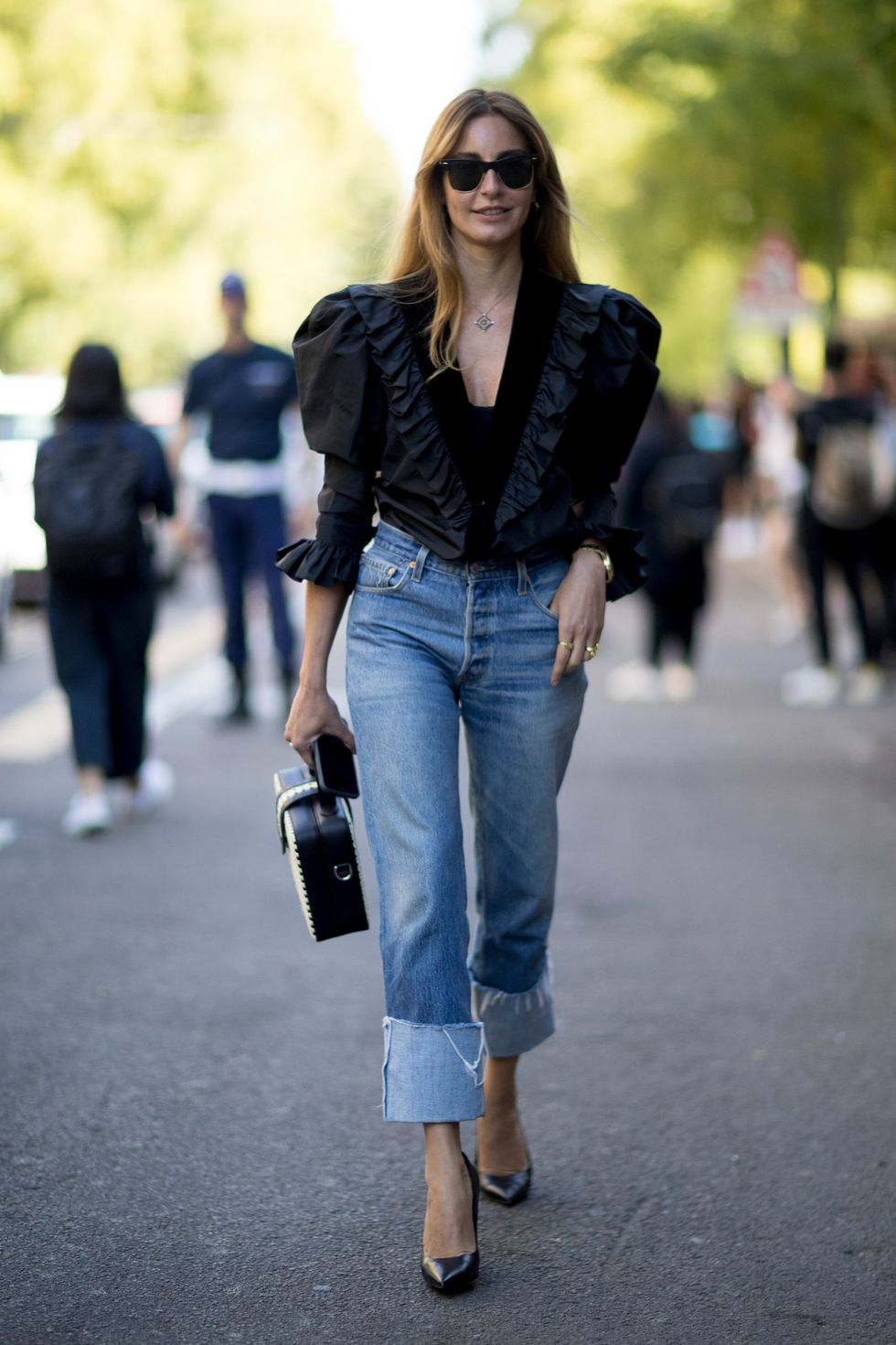 Cropped Jeans